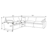 Collins sectional seating arrangement example