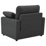 Collins recliner chair partially reclined