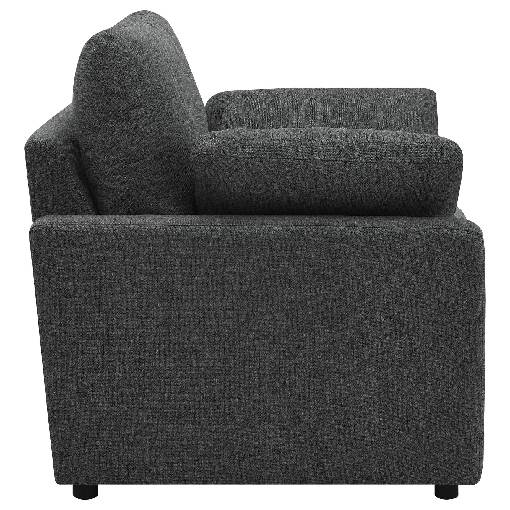 Full recline position of Collins chair