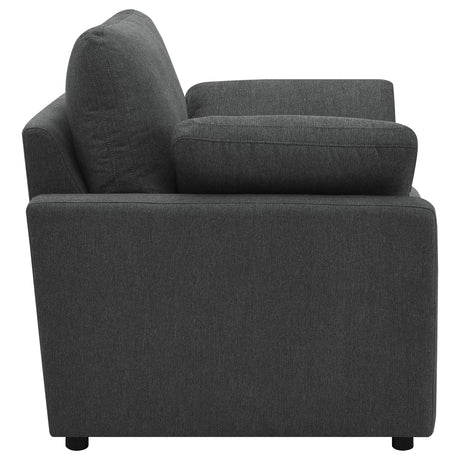 Full recline position of Collins chair