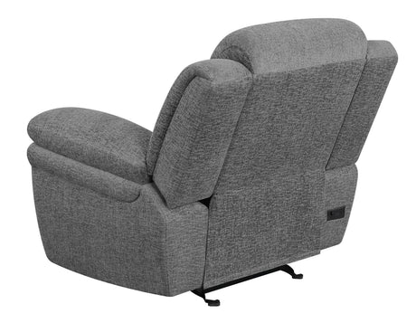 Top view showing seat cushioning of Bahrain Recliner
