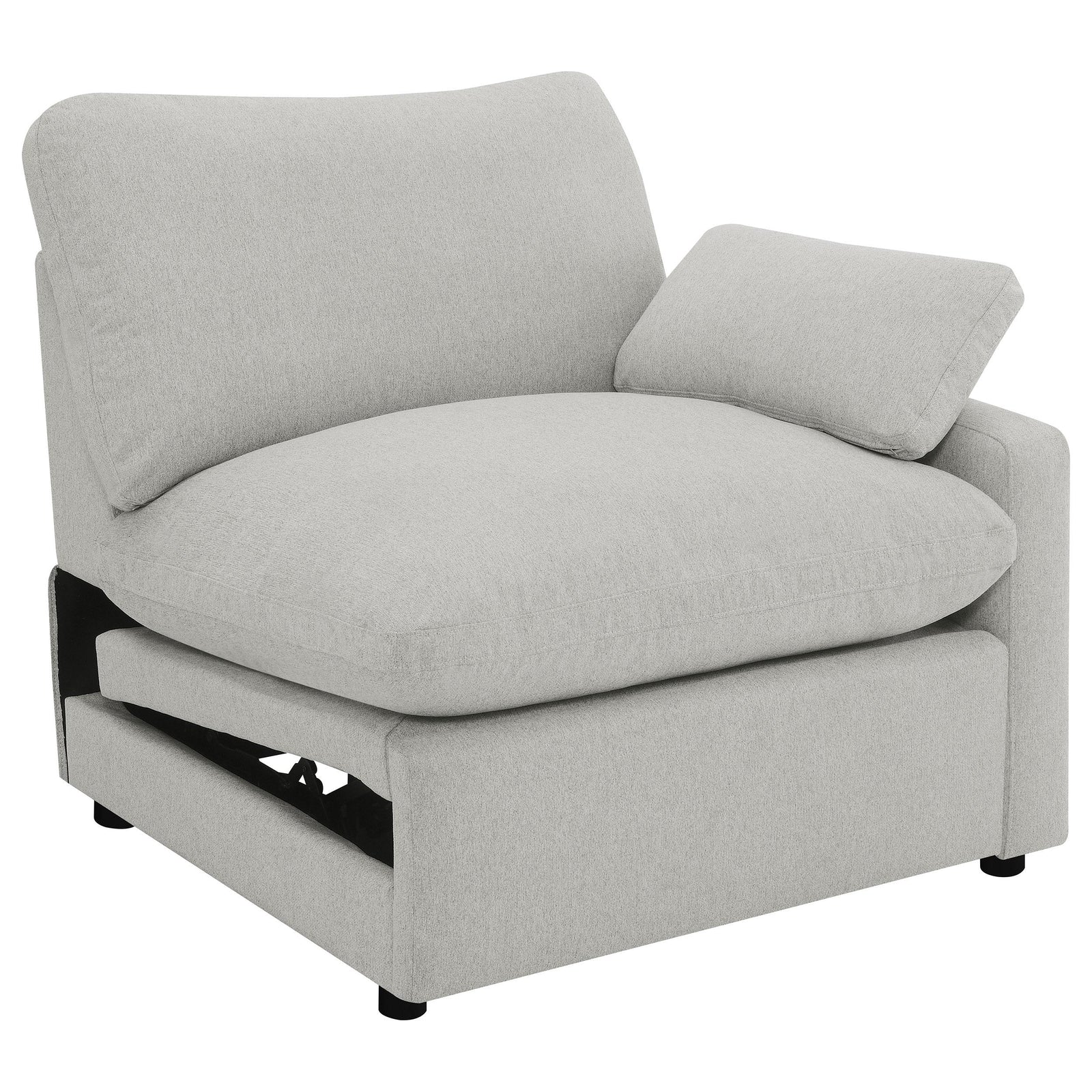 Collins Modular Power Reclining Sectional Raf Recliner Grey