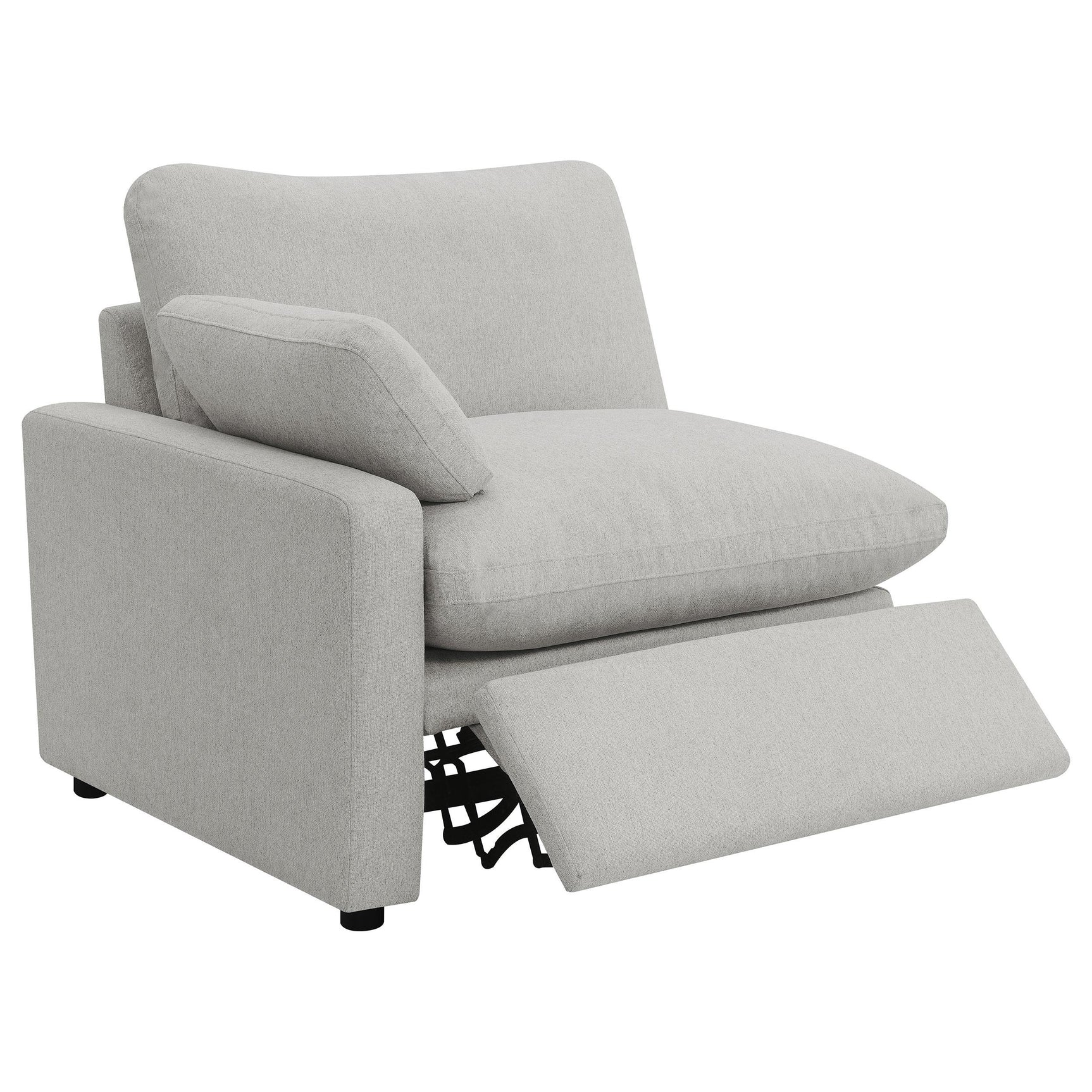 Collins Modular Power Reclining Sofa in grey, front view