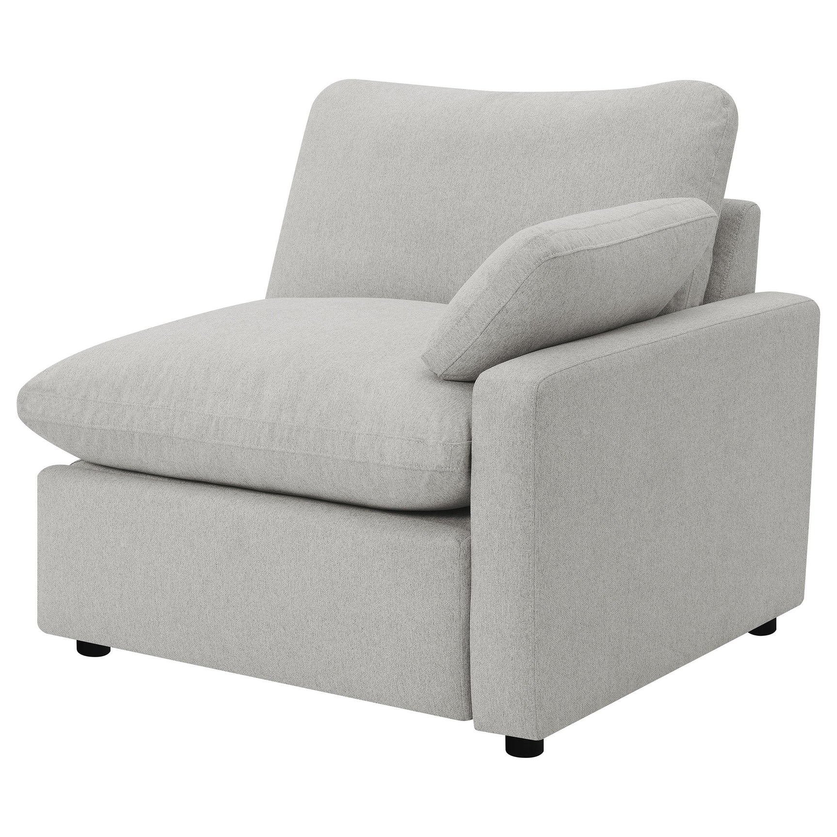 Collins Modular Power Reclining Sofa in grey, front view