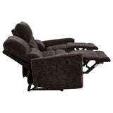 Navarro loveseat manual recline lever detail
