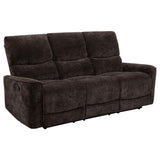 Navarro reclining loveseat with manual recline control