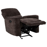Manual recliner mechanism detail