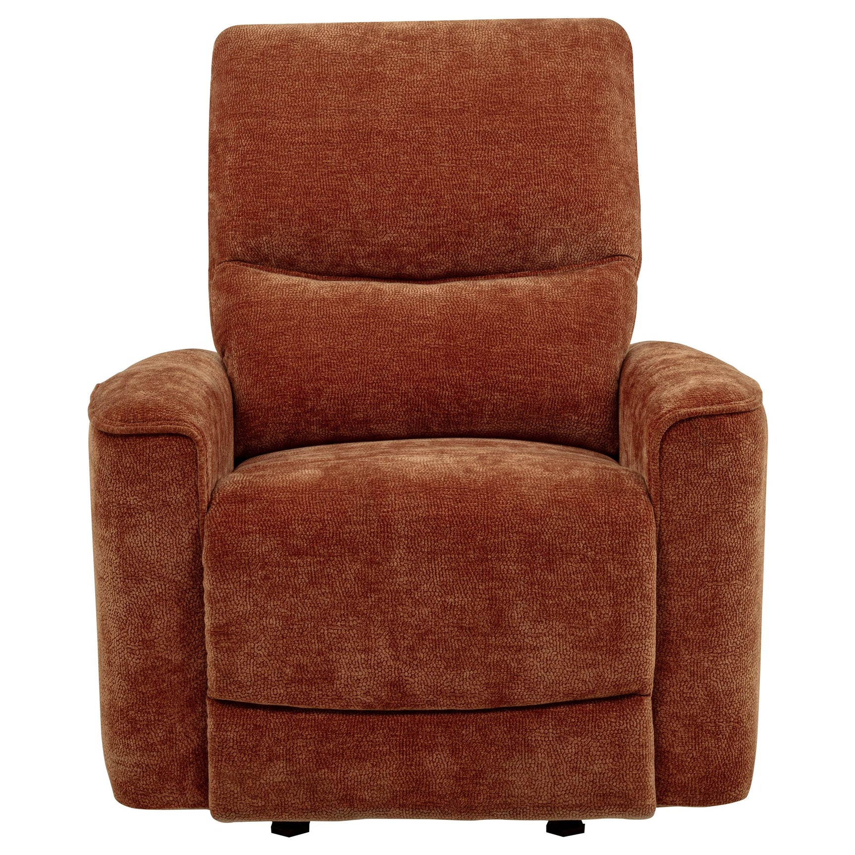 Side view of Navarro chair gliding function