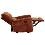 Armrest padded upholstery detail
