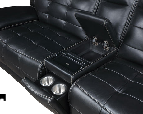 Hewitt sectional reclining position demonstration