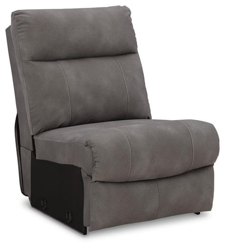 Next-Gen Durapella Slate Microfiber 4-Piece Power Reclining Sectional - image 8