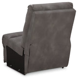 Next-Gen DuraPella Slate 4-piece power reclining sectional