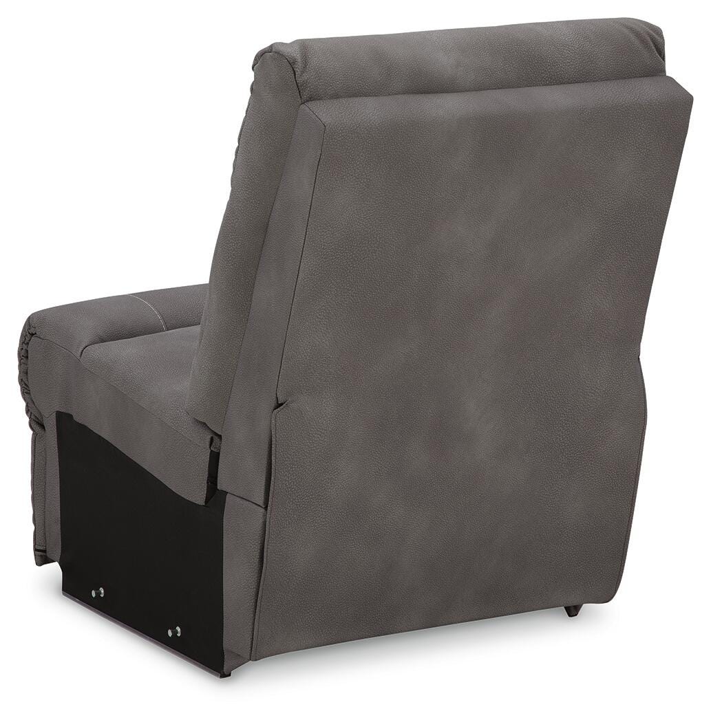 Next-Gen Durapella Slate Microfiber 4-Piece Power Reclining Sectional - image 10