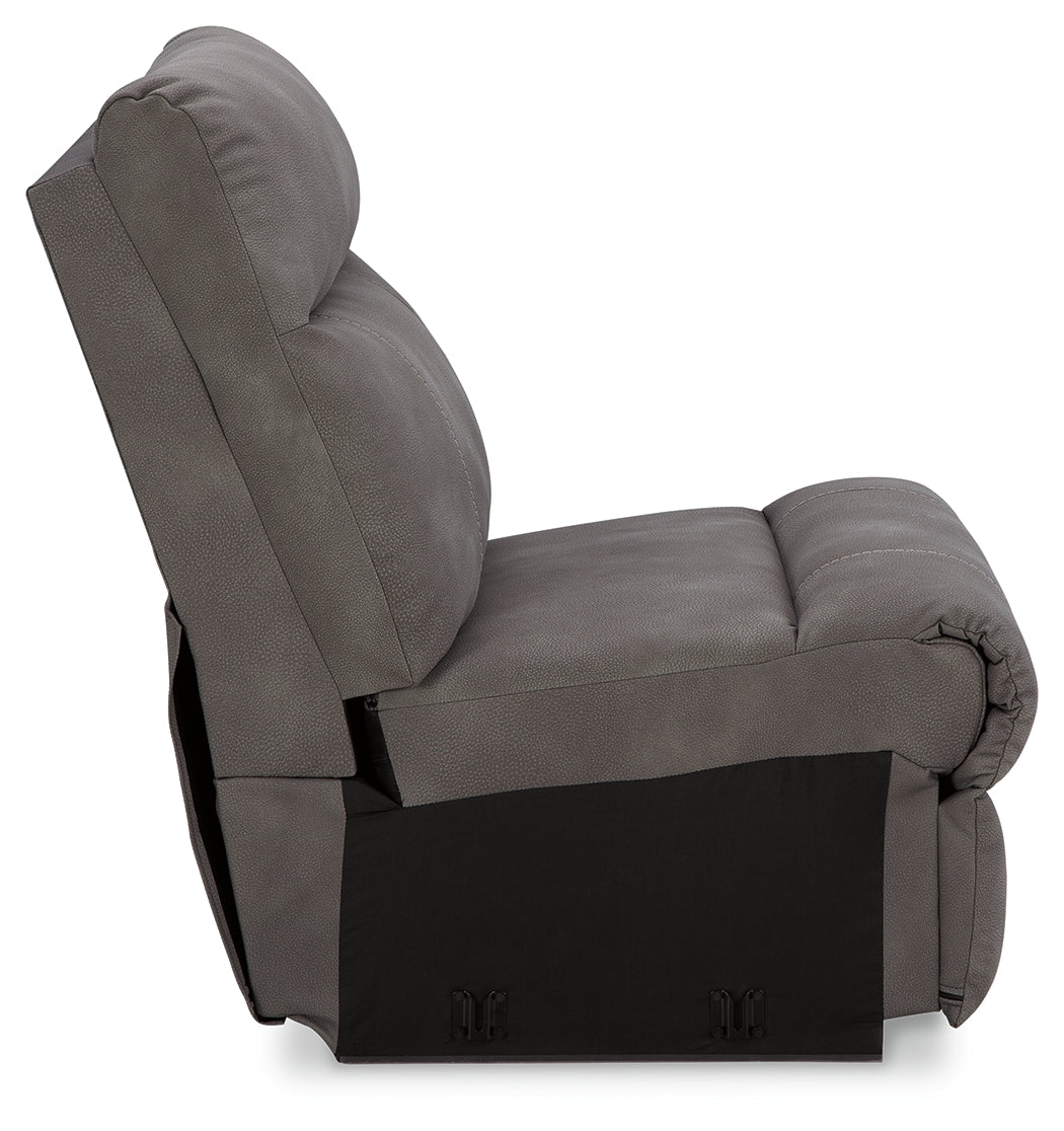 Next-Gen Durapella side profile with reclining