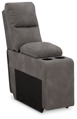 Close-up of Easy View adjustable headrest