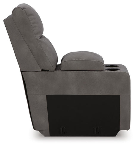 Next-Gen Durapella Slate Microfiber 5-Piece Power Reclining Sectional - image 10