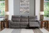 Next-Gen Durapella Slate 3-Piece Power Reclining Sectional Sofa