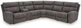 Next-Gen DuraPella sectional left-arm facing recliner