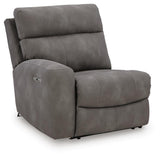 Next-Gen Durapella Slate Microfiber 4-Piece Power Reclining Sectional - image 3