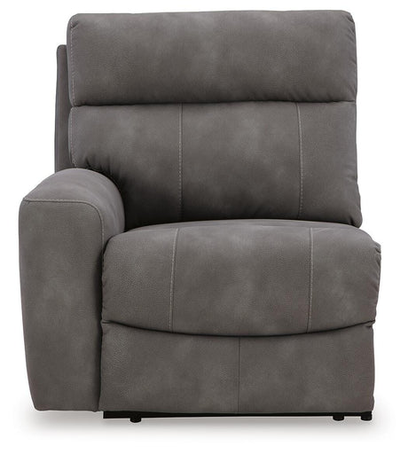 Next-Gen Durapella Slate Microfiber 5-Piece Power Reclining Sectional - image 2