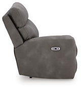 Next-Gen Durapella Slate Microfiber 5-Piece Power Reclining Sectional - image 6