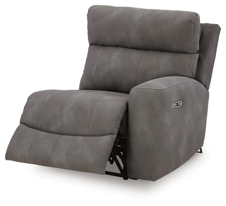 Next-Gen Durapella Slate Microfiber 5-Piece Power Reclining Sectional - image 20