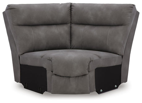 Next-Gen Durapella Slate 5-Piece Power Reclining Sectional - image 14