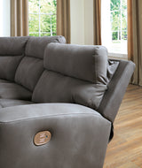 Next-Gen Durapella Slate 3-Piece Power Reclining Sectional Sofa