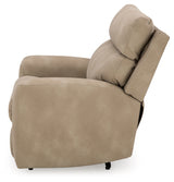 Side angle reclining view