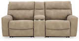 Left-arm facing power recliner section