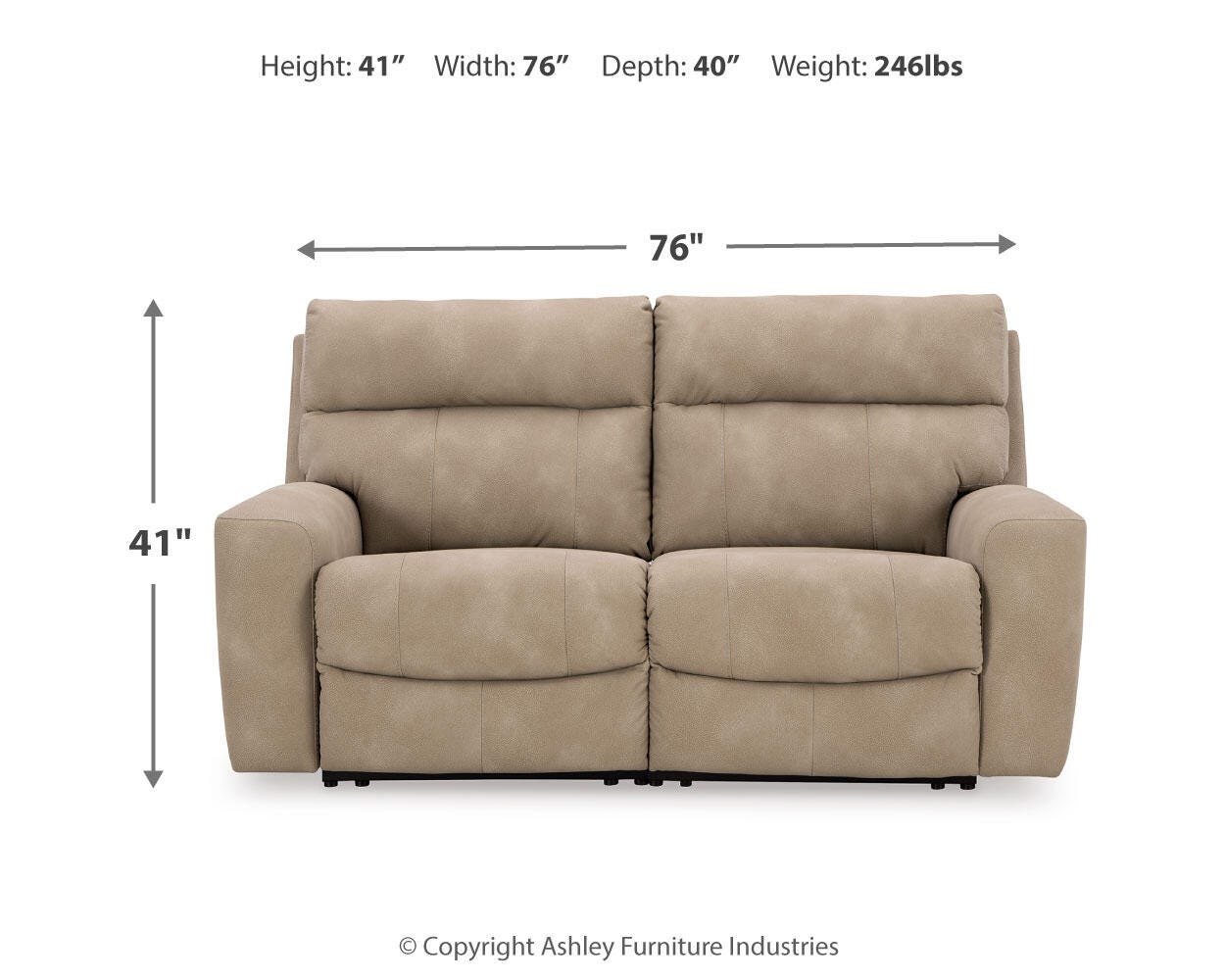 Next-Gen Sand DuraPella Sofa and Loveseat - image 6