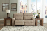 Next-Gen DuraPella Sand 2-Piece Power Reclining Sectional Loveseat