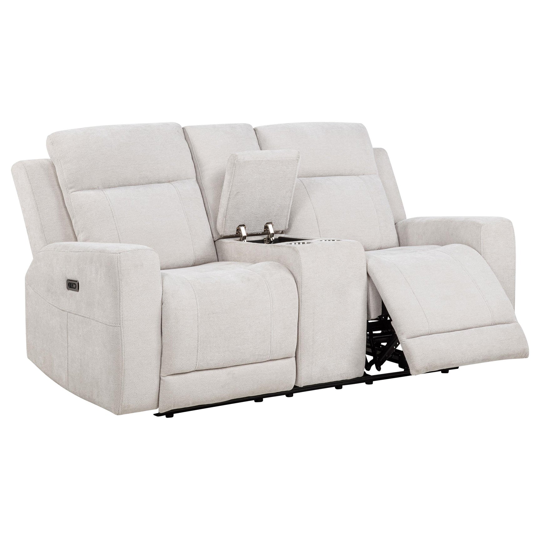Recliner chair fully reclined