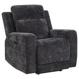 Kennett power recliner chair side angle