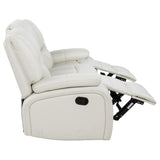 Back view of Camila motion reclining sofa