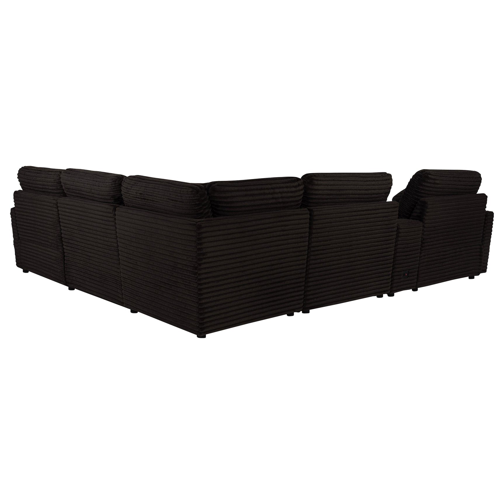 Back view of Collins sectional