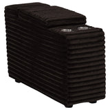 Seat cushion close-up
