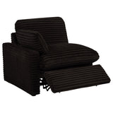 Sectional armrest detail