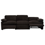 Back view of Collins modular power sofa