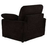Recliner fully extended for relaxation