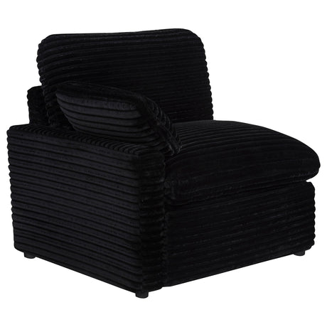 Back angle of Collins Modular Power Reclining Loveseat