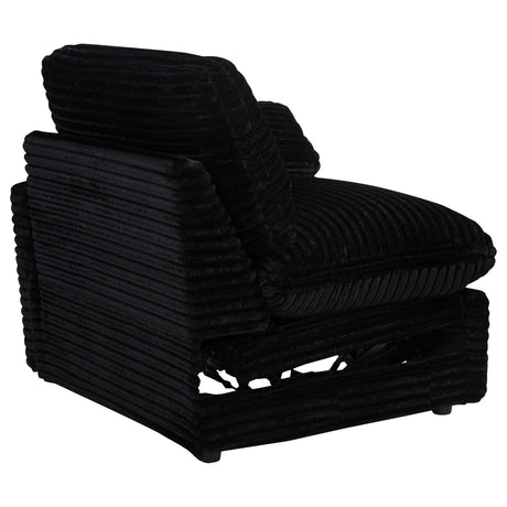Seat cushion detail of Collins Loveseat