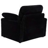 Recliner chair with footrest extended position