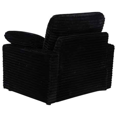 Recliner chair with footrest extended position