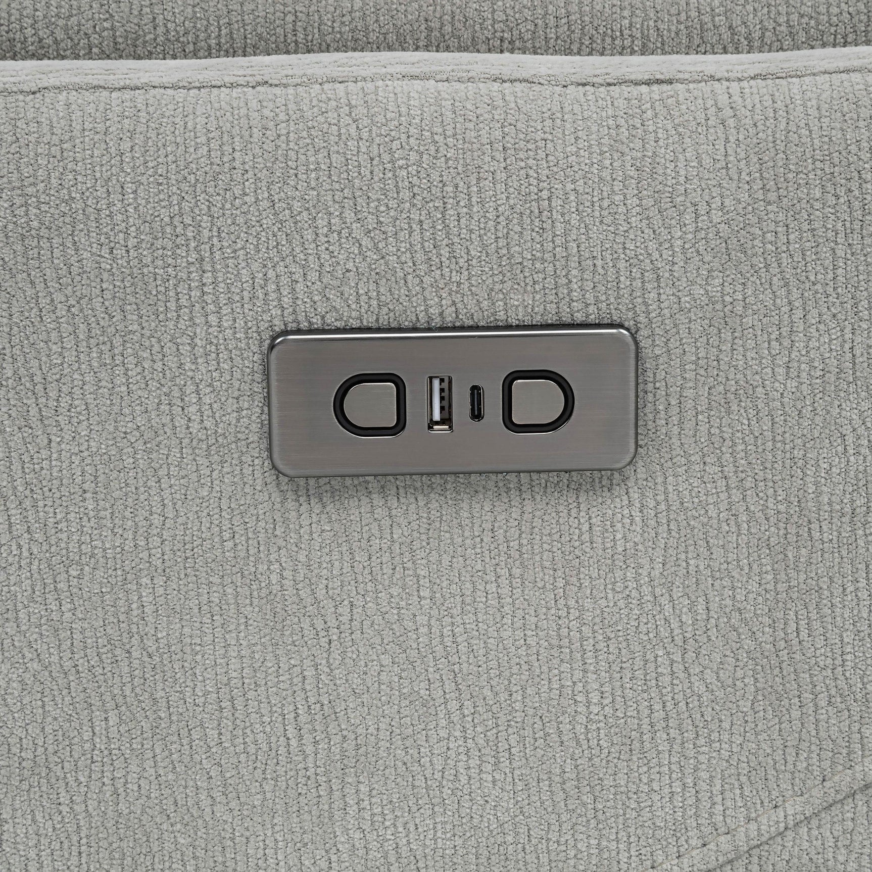 Adler recliner from top angle