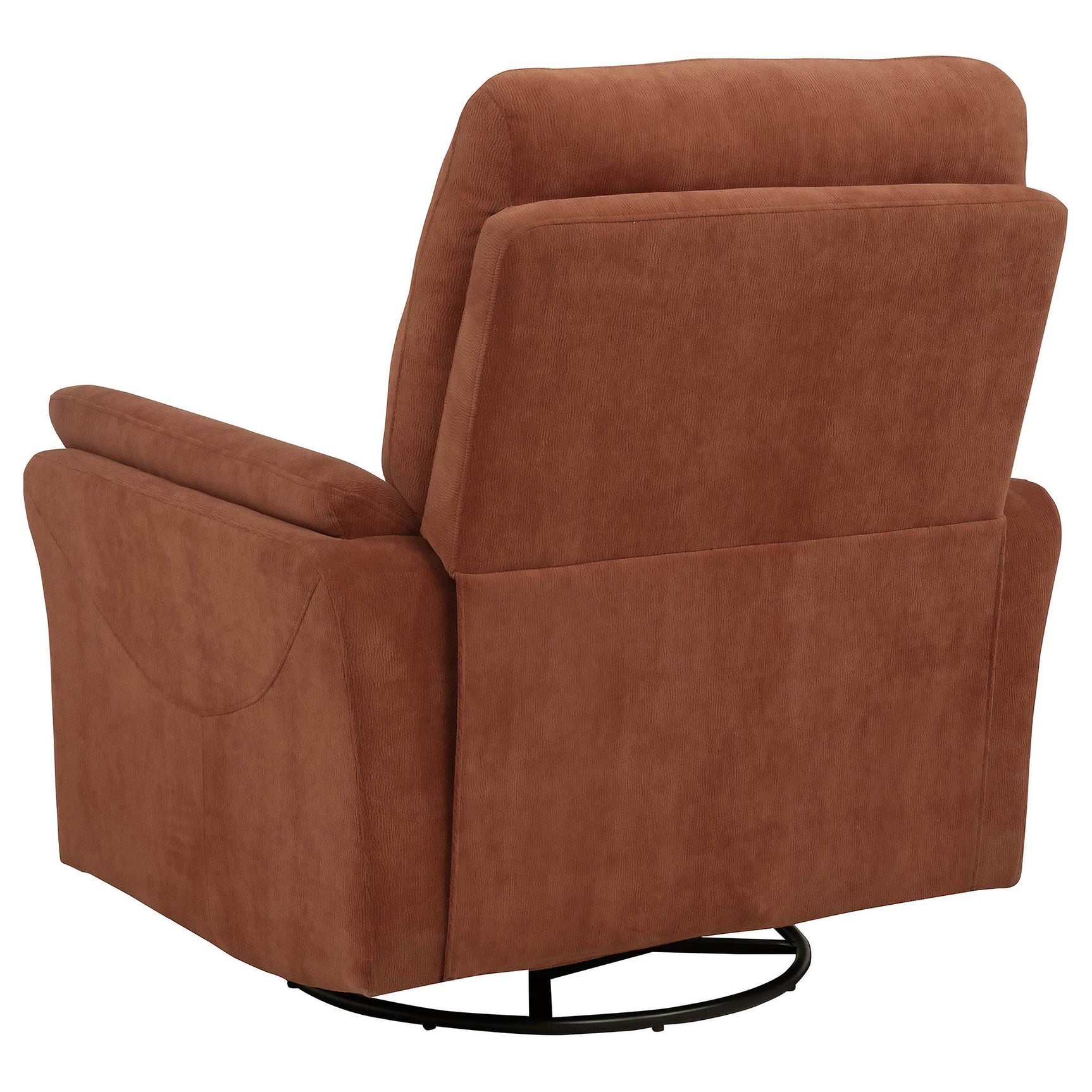 Swivel base and glide mechanism under Adler recliner