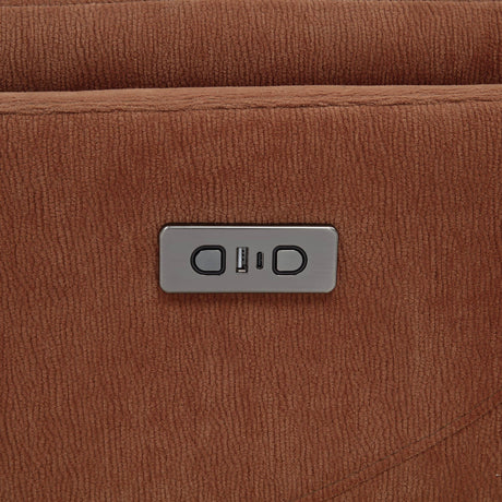 Recliner in partially reclined position