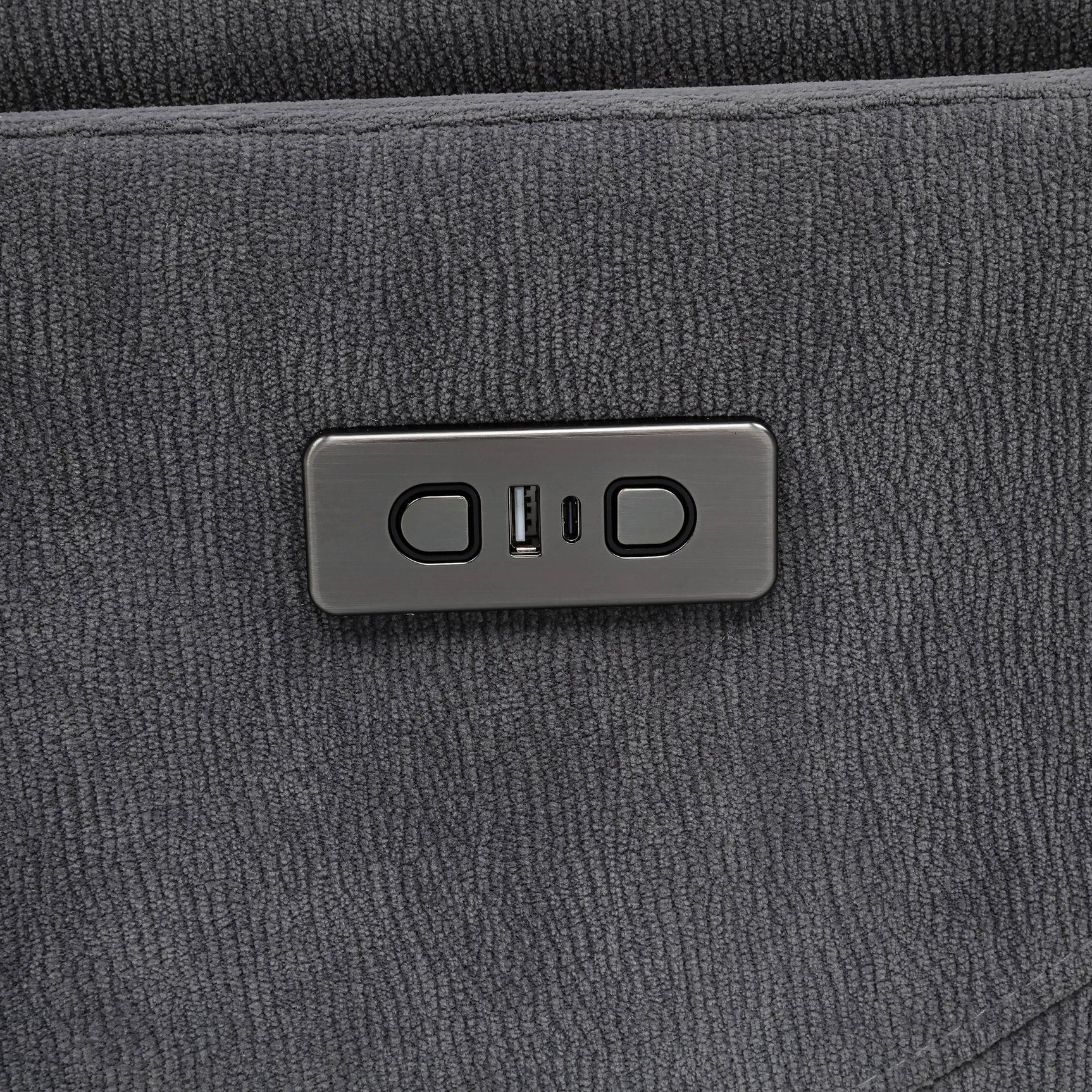 Adler Recliner showing seat cushion attachment