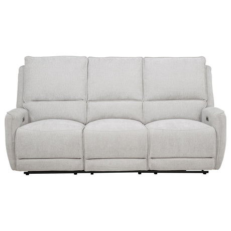 Sylmar sofa power reclining mechanism button detail