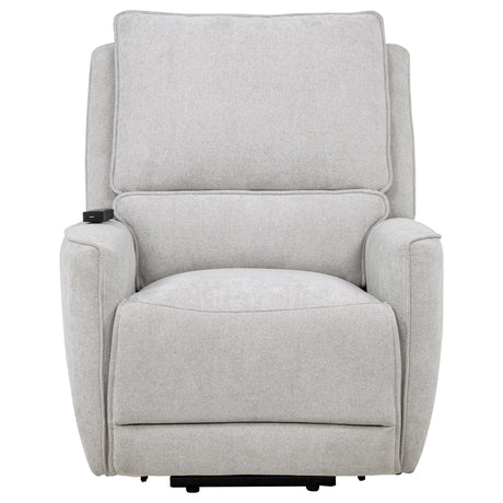 Sylmar recliner USB charging ports detail